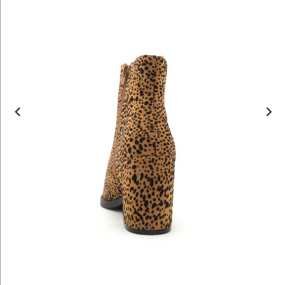 ππ π Camel Black Leopard Ankle bootie - Picture 5 of 8